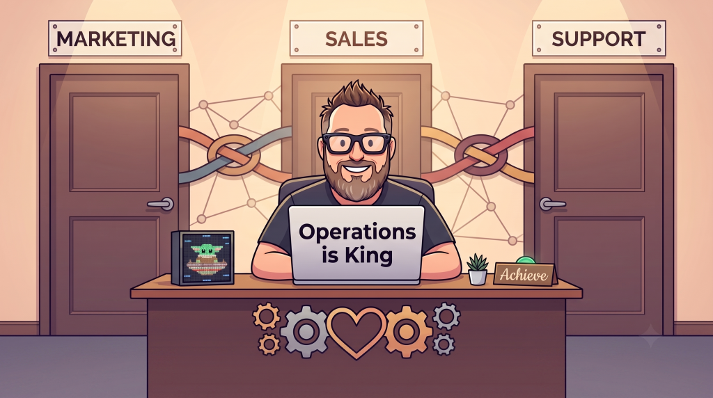Sales, Marketing, Support, and Operations need to have a strong relationship.