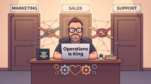 Sales, Marketing, Support, and Operations need to have a strong relationship.